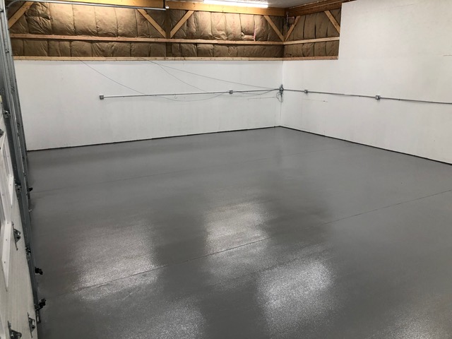 Commercial Garage - After Epoxy Install