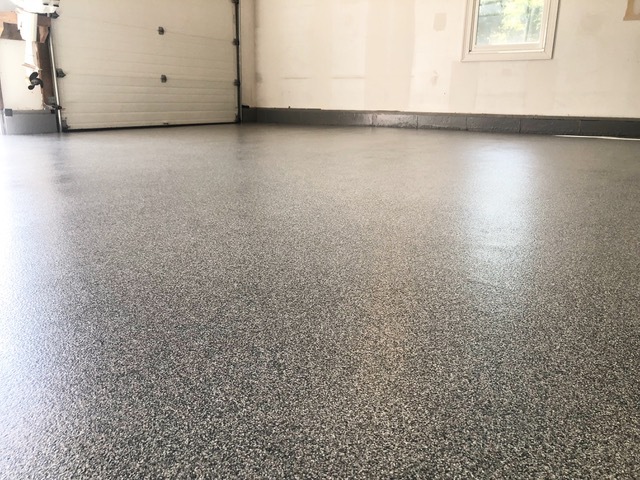 Epoxy flooring in in New London, Connecticut